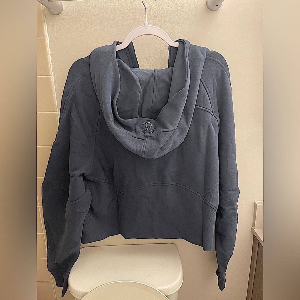 Lululemon Scuba Oversized Half-Zip Hoodie “Iron Blue” NWT - Picture 2 of 6